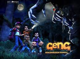 Juga, filem ini merupakan filem animasi cgi dan 3d pertama di malaysia. I Review Movies Geng Pengembaraan Bermula 2009