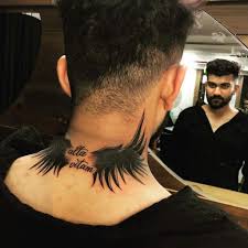 The long shape of an animal's skull makes it ideal for a back of neck tattoo. 70 Coolest Neck Tattoos For Men Saved Tattoo