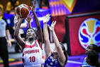 Resultado de imagem para selecao feminina de basquete de mo�ambique em jogo