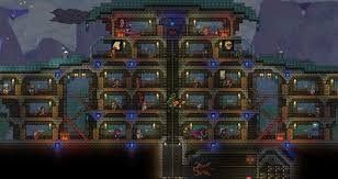 This base design technique can be. Terraria Compact Housing Complex All Npcs Terraria House Design Terraria House Ideas Terrarium