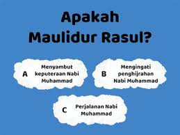 Oleh itu, sambutan maulidur rasul adalah sambutan yang diadakan sempena hari kelahiran baginda rasulullah saw. Rasul Unterrichtsmaterialien