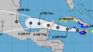 Grace se convirtió en huracán este martes mientras avanza por el caribe hacia las costas de méxico. Nydaxe0cg6acfm