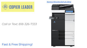We have the following konica minolta bizhub c284e manuals available for free pdf download. Konica Minolta Bizhub 284e Printer Copier Scanner Black White Mfp Low Meter 2 230 00 Picclick
