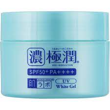 I love the hada labo brand, brilliant products. Rohto Hada Labo Koi Gokujyun White Gel Uv Spf50 90g