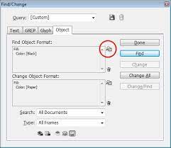Next, click on the fill color —again, we want it to look like a t, so we're changing the text color and not the color of the container. Indesign Making An Universal Color Change Graphic Design Stack Exchange