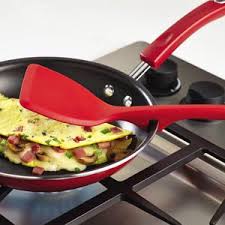 $34.99 reg $29.74 save even more when you use. Amazon Com Rachael Ray Kitchen Tools And Gadgets Nonstick Utensils Lazy Spoonula Solid And Slotted Spoon 3 Piece Red Kitchen Dining