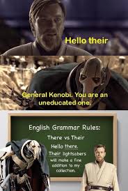 Your Lightsabers Will Make A Fine Addition To My Collection Template 46 Star Wars Memes That Will Give Your Life A New Hope Star Wars Jokes Star Wars Comics Star Wars Quotes Funny