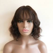 Bob Hair Topper With Bangs