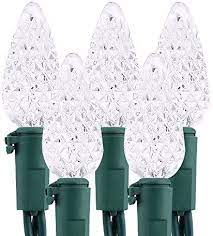 Maybe you would like to learn more about one of these? Amazon Com Brizled Upgrade Faceted C5 Led String Lights 100 Led 33ft Mini String Lights 120v Ul Certified Clear Christmas Light Set For Indoor Outdoor Decoration Patio Garden Party And Holiday
