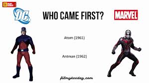 The character first appeared in new fun comics #6 in 1935. Similar Characters From Marvel Dc And Who Came First Youtube