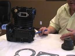 Drain the engine cooling system and the cylinder head of the compressor. Air Compressor Youtube