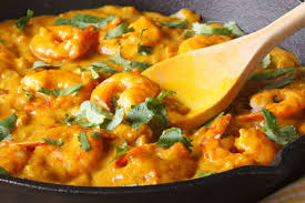 Crevettes Au Curry Recette En 2020 Crevettes Curry Recette Crevette Curry Crevettes