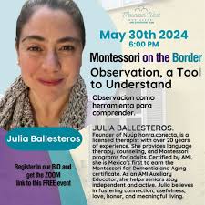 Join us for the Montessori