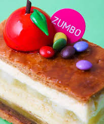Available all stores, friday through to sunday Zumbo Patisserie Our Limited Edition Back To School Cake From Monday S Zumbo S Just Desserts Episode Will Be In Stores Tomorrow Caramelised Puff Pastry Sandwiching Layers Of Apple Tatin Apple Jelly