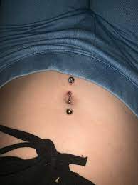 I Got The Bottom Part Of My Belly Button Pierced Today Posted 1 Pic Already It Is Very Sore And Tender And Hurt More Than The Top What Piercings Do You Have