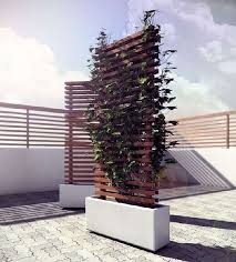 Treillis Brise Vue Diy Jardiniere Balcon Privatsphare Im Hof Hinterhof Privatsphare Garten Terrasse
