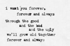 Forever And Always I Want You Forever Beautiful Quotes Quotes To Live By