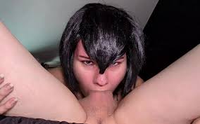 Femboy Cosplayer sucks big cock Porn Videos