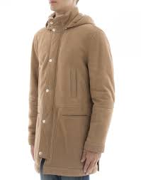 Brunello Cucinelli Clothing Coats Down Jackets Men Brown