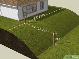 The angle at which you. How To Level A Sloping Garden With Pictures Wikihow