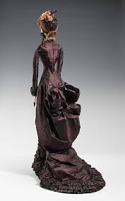 1880 Fashion Doll Vintage Doll Dress Historical Dresses Victorian Fashion