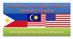 Translate from english to bahasa malaysia. Article Translation Between English Tagalog Bahasa Melayu For 5 Seoclerks