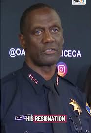 Oakland Police Chief Floyd Mitchell Resigns
