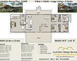 House Plan Sale Today 2 Bed 2 Bath Steep Slope House Etsy House Plans Australia Australian House Plans Affordable House Plans