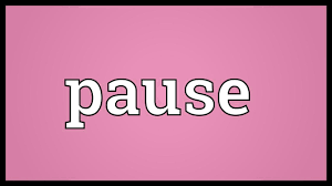 Listen to the audio pronunciation in the cambridge english dictionary. Pause Meaning Youtube