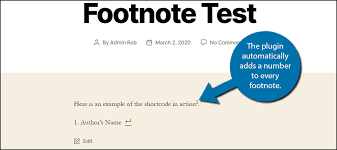 Wondering how to do footnotes? How To Insert Footnotes Into Wordpress Posts Greengeeks