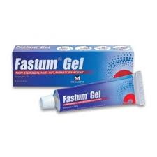 يستخدم لعلاج بعض الالام منها الالام في Fastum Gel 100 G