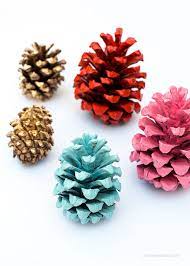 More images for how to paint pine cones » Painted Pinecones Painted Pine Cones Crafts Pine Cone Decorations