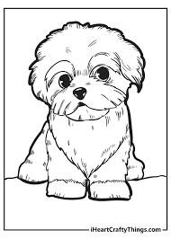 And let your paws lead you along the coloring journey. All New Puppy Coloring Pages I Heart Crafty Things