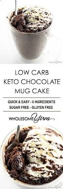 Low Carb Paleo Keto Chocolate Mug Cake Recipe 6 Ingredients Low Carb Keto Chocolate Mug Cake Is Read Mug Recipes Low Carb Mug Cakes Keto Chocolate Mug Cake