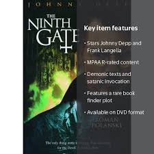 Lionsgate Home Entertainment, The Ninth Gate, DVD, Supernatural -  Walmart.com