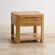 Oak Side Table With Drawer Romsey Oak Furnitureland Oak Furniture Land Oak Side Table Oak Furniture