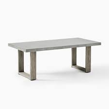 Concrete Outdoor Coffee Table Weathered Wood In 2020 Concrete Top Dining Table Outdoor Coffee Tables Small Outdoor Table