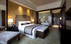 Having no division between the master bedroom and bath opens up the room, allowing more space. 15 Creative Master Bedroom Ideas