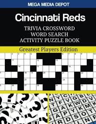 Plus, learn bonus facts about your favorite movies. Cincinnati Reds Trivia Crossword Word Search Activity Puzzle Book Greatest Players Edition By Depot Mega Media Amazon Ae