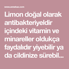 Koltuk Altina Limon Surerseniz Ne Olur Faydalari Neler Limon Dogal Vitamin