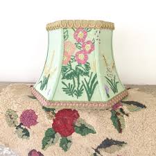 See more ideas about lamp shades, lamp, lampshades. Vintage Embroidery Floral Lampshade Small Lamp Shade In Clip Etsy Floral Lampshade Small Lamp Shades Vintage Embroidery