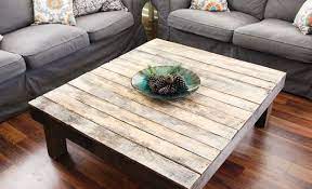 22 Country Style Diy Projects From Reclaimed Wood Reclaimed Wood Coffee Table Coffee Table Wood Rustic Square Coffee Table