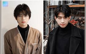 The Parting Perm Combined With The Two Block For A Hot Style Kpop Korean Hair And Style