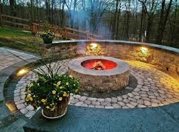 To do this, stake a post in the center of the fire pit ring, then unroll some garden twine and attach one end to the stake. Top 40 Diy Fire Pit Ideas Stacked Inground And Above Ground Designs