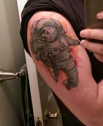 Konkrete jungle kustom tattoo & piercing is truly one of a kind. Dead Burning Astronaut By Adam Konkrete Jungle In Columbia Md Imgur