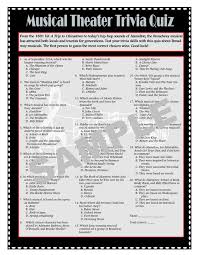 Challenge them to a trivia party! Musical Theater Printable Trivia Game Broadway Trivia Theater Games Goody Bag Favors Table Favors Instant Download Trivia Games Broadway Theme Party Theatre Games