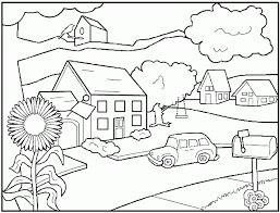 Learn how to draw and color beautiful houses, learn types of houses for kids by learning how to color them all. House Pictures For Kids Coloring Home