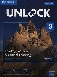 These programs take into account factors like vocabulary and. 9781108686013 Unlock Level 3 Reading Writing Critical Thinking Student S Book Mob App And Online Workbook W Downloadable Video Iberlibro Westbrook Carolyn Baker Lida 110868601x