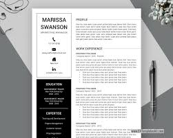 In today's job market, recruiters are placing more emphasis on job seeker personalities depicted on social media profiles and creative resume enhancers than they are single sheet summary of. Creative Cv Template For Microsoft Word Cover Letter Curriculum Vitae Template Professional Resume Modern Resume 1 3 Page Resume Editable Resume Instant Download Cvtemplatesau Com
