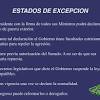 El capítulo vi de la constitución colombiana hace referencia a la declaración de un estado de excepción en el país. 1